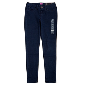 Tokyo Darling Blue Skinny Jeans Modern Fit. Dark Wash. Casual comfy